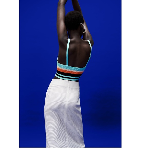 Zara Multicolored Knit top - Picture 5 of 10